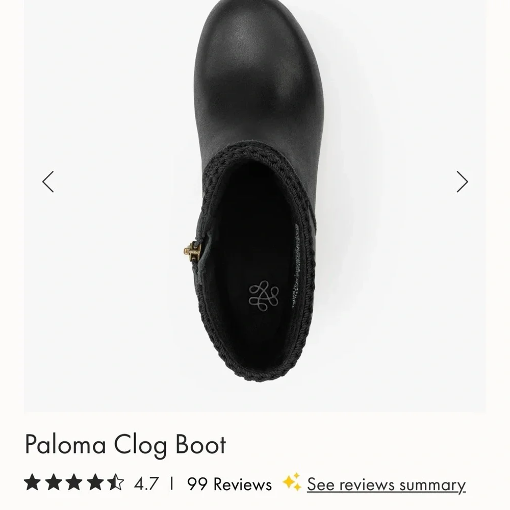 The Sak Black Paloma 8 Clog Boot - Picture 3 of 11